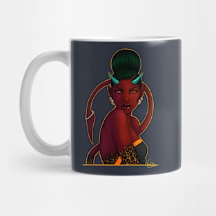 The Demon| Black Fantasy Art Mug